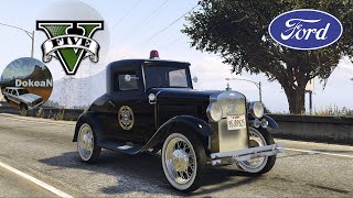 1930 Ford A Coupe Police mods  GTA V [upl. by Vladi]