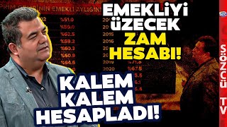 Emekli Maaşı Kök Maaş Refah Payı Kalem Kalem Temmuz Zammı Hesabı SGK Uzmanı Anlattı [upl. by Kravits]