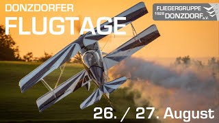 Fliegergruppe Donzdorf Flugtage 2023  Trailer 1 [upl. by Adnawad]