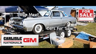 GM Carlisle Swap Meet And Cars For Sale 2024 [upl. by Allegra]