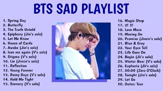 BTS Sad Playlist 2023 ChillStudyRelax [upl. by Salamanca619]