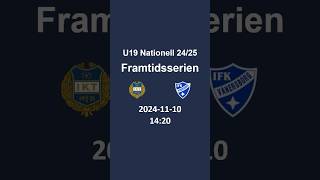 U19 Nationell Tellus  Vänersborg [upl. by Alesandrini]