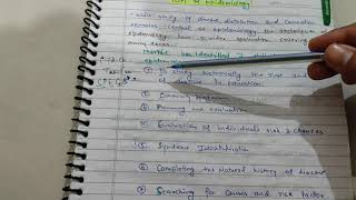 USES OF EPIDEMIOLOGY PSM EXAM NOTES [upl. by Hotchkiss926]