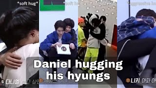 ILands Giant maknae Daniel is hugging his hyungs [upl. by Oina]