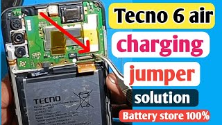 tecno spark 6 air charging ways  tecno 6 air charging jumper [upl. by Hallie]