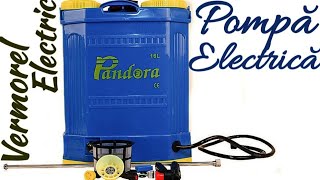 Pompă electrică  vermorel electric  Review [upl. by Einalam]