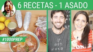 6 RECETAS LISTAS PARA ASADOS  1000PREP ft Locos x El Asado [upl. by Dranrev992]