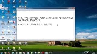 Como adicionar ferramentas no Adobe reader 9 [upl. by Vanni590]