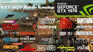 GTX 1070 Laptop Gaming in 2023  Test in 31 Games [upl. by Vassily]