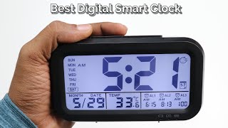 Smart Digital Alarm Clock Unboxing amp Review  Chatpat Gadgets Tv [upl. by Bowes]