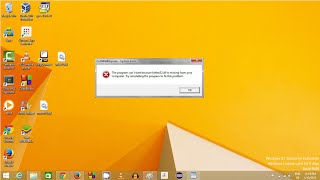 How to FIX Mss32dll File Missing Error [upl. by Nudnarb114]