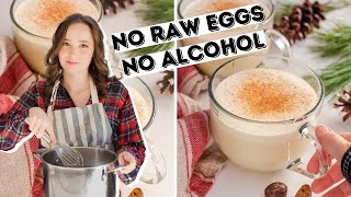 Cooked Eggnog Recipe No Alcohol [upl. by Etnad576]