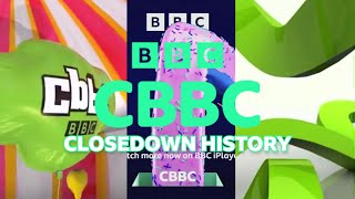 CBBC CLOSEDOWN HISTORY 20022023 [upl. by Nirtiac85]