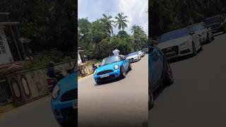 Mini Cooper S R56 in kerala street 😍💙  minicooper blueberry karala event [upl. by Buckingham197]