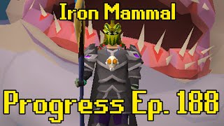 Runescapes Sleepiest Boss  Iron Mammal Progress 188 [upl. by Euqinobe]