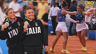 Parigi 2024  ORO ERRANIPAOLINI Tennis  Doppio Radiocronaca di Emilio Mancuso Rai Radio 1 [upl. by Christabelle757]