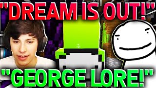 Dream ESCAPES PRISON ON GEORGES LORE Dream SMP [upl. by Hendrix]