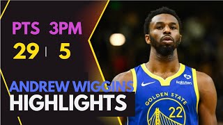 Andrew Wiggins HighlightsLA Clippers vs Golden State Warriors October 27 2024 [upl. by Chiaki]