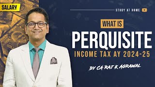 64 Definition of Perquisite  Allowance Vs Perquisite  Income under head Salary [upl. by Intyrb]