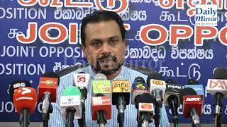 Joint Opposition 2 Wimal 17 10 2018 [upl. by Ardnaeed]