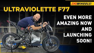 5 New Things About The Ultraviolette F77  Quick Walkaround [upl. by Romine]