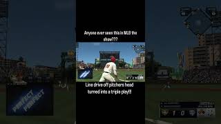 MLB SHOW triple play [upl. by Lenka]