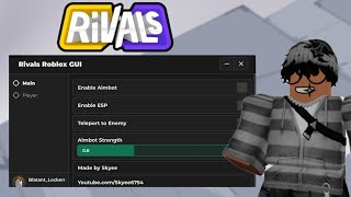 OP Rivals Script  Blatant Aimbot Esp Teleport Enemy No KEY  Mobile amp PC [upl. by Vidovik]