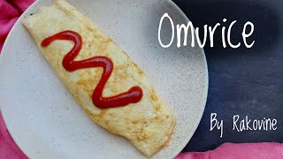 Omurice • Anime Food • By Rakovine shorts [upl. by Akimit]