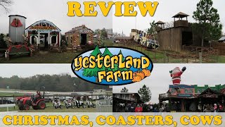 Yesterland Farm Review  Two Roller Coasters Two Crazy Flats and Holiday Cheer [upl. by Roht]