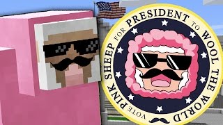 PINK SHEEP RUNS FOR PRESIDENT [upl. by Eirrehs]