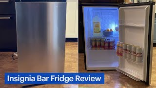 Insignia Freestanding Compact Refrigerator Review [upl. by Ezequiel]