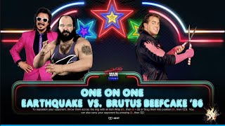 Earthquake vs Brutus Beefcake SNME WWE 2K24 [upl. by Etnahs]