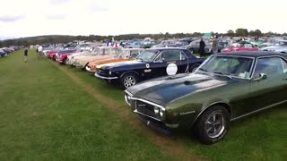 Incredible classics in the Goodwood car park  Revival 2011 [upl. by Nylaj62]