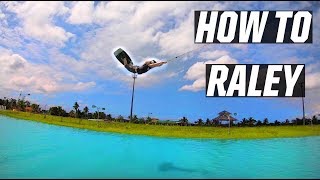 HOW TO RALEY  WAKEBOARDING  KICKER  CABLE [upl. by Aneehsak]