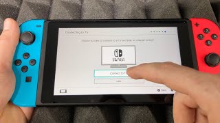 How to Connect Nintendo Switch to a TV for the first time  Beginners Guide [upl. by Dric]