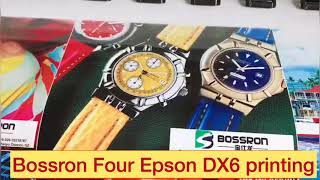 Eco solvent printer Epson DX6 [upl. by Tterrab]