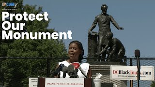 Star Parker Protect our Emancipation Monument [upl. by Needan]