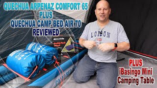 Quechua Air Bed 70 and Apenza Comfort 65 Review and Tips [upl. by Jahdai]