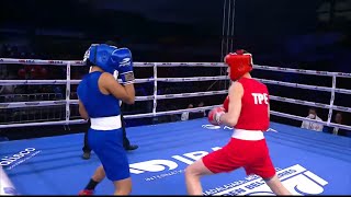 W57KG LIN YU TING TPE vs GUY TIANNA TTO  World Boxing Tour 2022 [upl. by Brabazon]