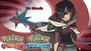 Pokémon Omega Ruby amp Alpha Sapphire  Zinnia Battle Music HQ [upl. by Lenee212]