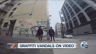 Graffiti vandals on video [upl. by Aniaj349]