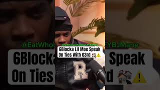 6Blocka Lil Moe Speak On Ties With 63rd 🏘️⚠️ chiraq drill shorts fyp [upl. by Erdnoed]