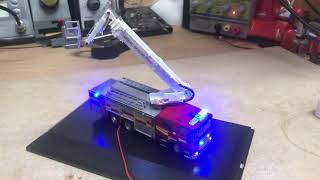 Oxford diecast aerial fire engine with lights [upl. by Viking24]