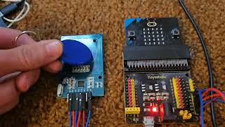 How to Use MFRC522 With Microbit [upl. by Legim501]