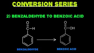 Organic Chemistry  Conversion  Benzaldehyde To Benzoic Acid [upl. by Lanor529]