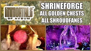 Immortals of Aveum  Shrineforge All Golden Chests amp Shroudfanes Locations Collectibles amp Puzzles [upl. by Gilges496]