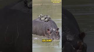 Turtle Terrapins on Hippopotamus [upl. by Mik920]