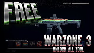 FREE MW3 WARZONE UNLOCK ALL TOOL 2024  COD WARZONE SPOOFER NEW  HOW TO UNLOCK ALL MW3 [upl. by Noel]