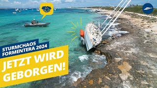 Sturmchaos Formentera 2024  Jetzt wird geborgen [upl. by Thoer]