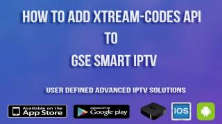 HOW TO ADD XTREAMCODES API GSE SMART IPTV [upl. by Laenej]